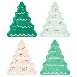 Assiettes Sapin de Noël - Lot de 8