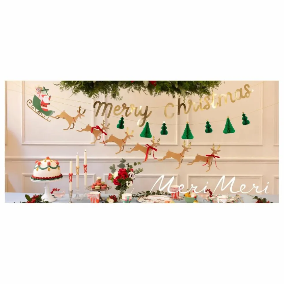 Assiettes Sapin de Noël - Lot de 8