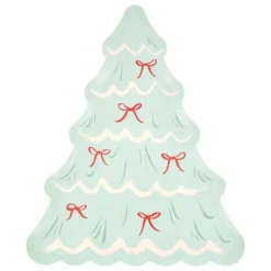 Assiettes Sapin de Noël - Lot de 8