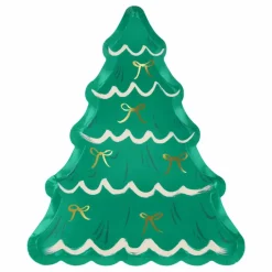 Assiettes Sapin de Noël - Lot de 8