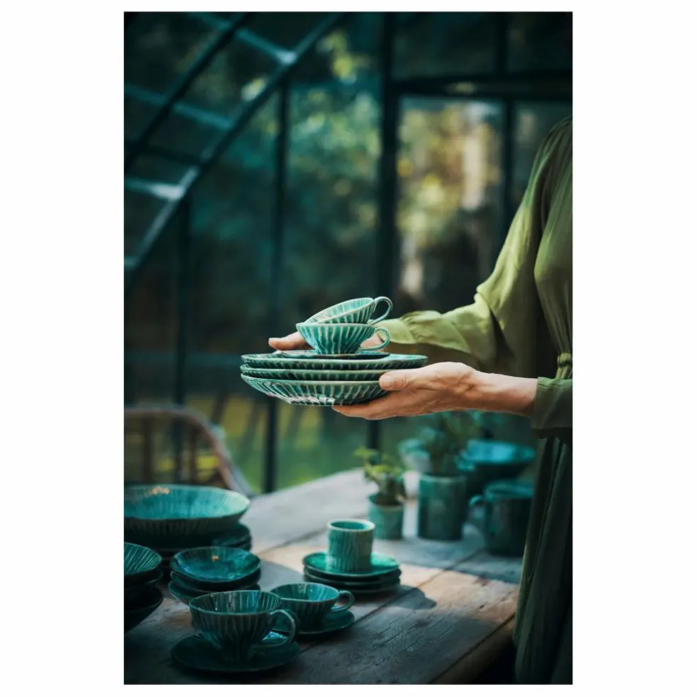 Assiettes Verde Lanza, Pascale Naessens - Set de 2 | Vert