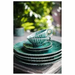 Assiettes Verde Lanza, Pascale Naessens - Set de 2 | Vert