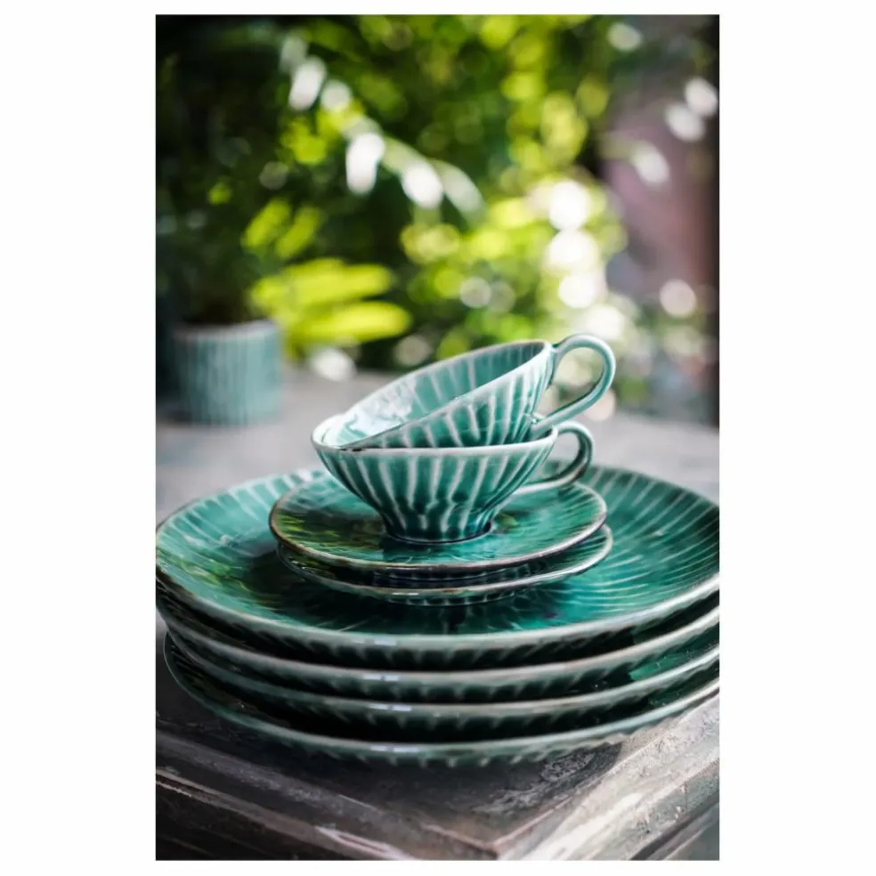 Assiettes Verde Lanza, Pascale Naessens - Set de 2 | Vert