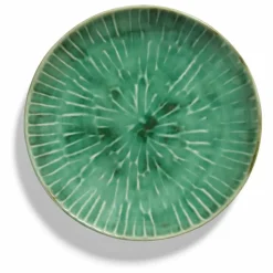 Assiettes Verde Lanza, Pascale Naessens - Set de 2 | Vert