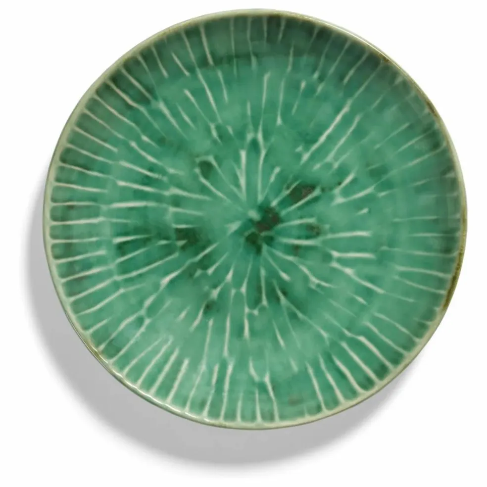 Assiettes Verde Lanza, Pascale Naessens - Set de 2 | Vert