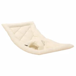 Assise en coton bio pour Transat Levo | Blanc