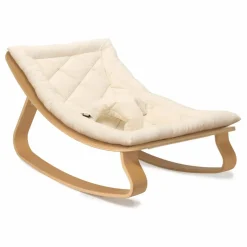 Assise en coton bio pour Transat Levo | Blanc