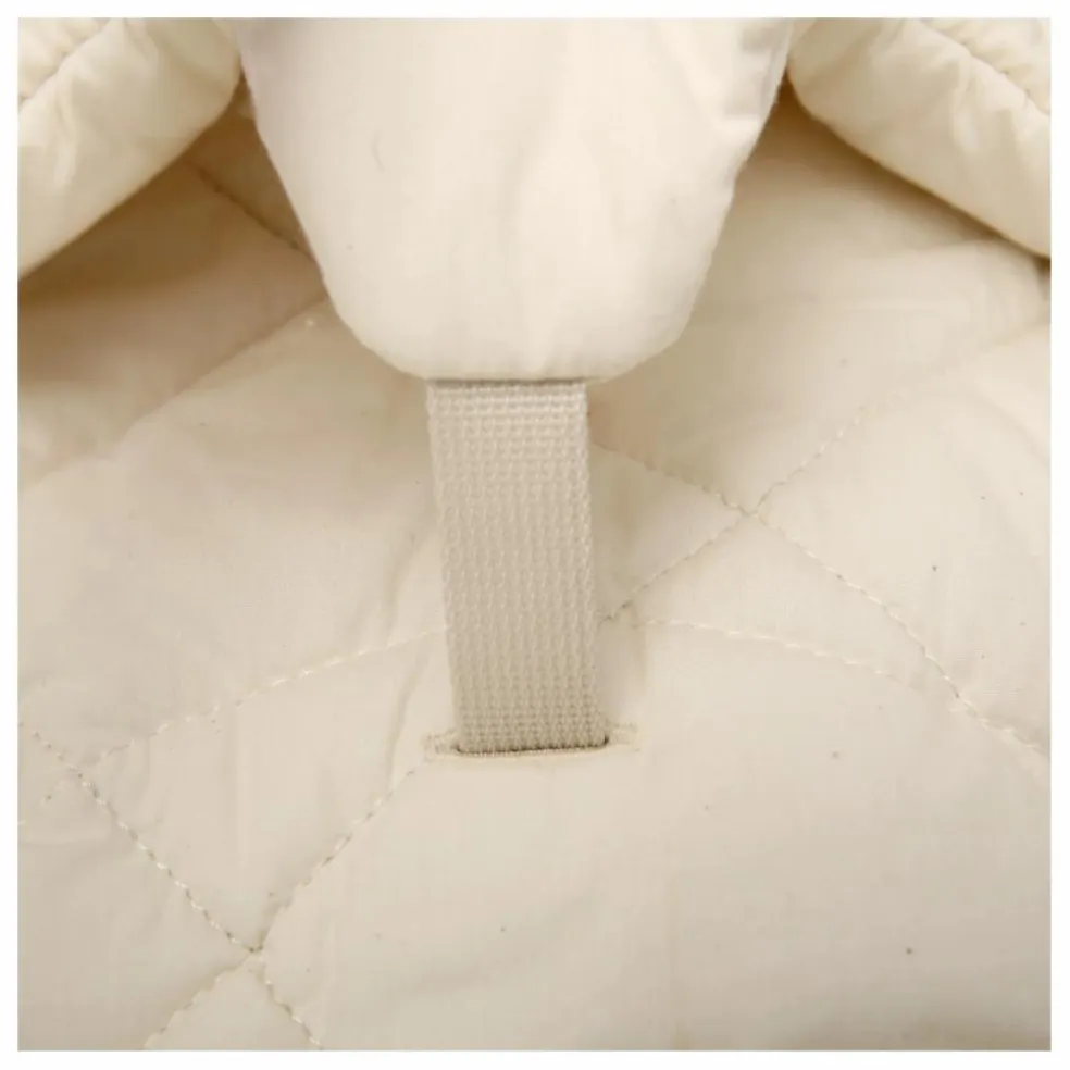 Assise en coton bio pour Transat Levo | Blanc