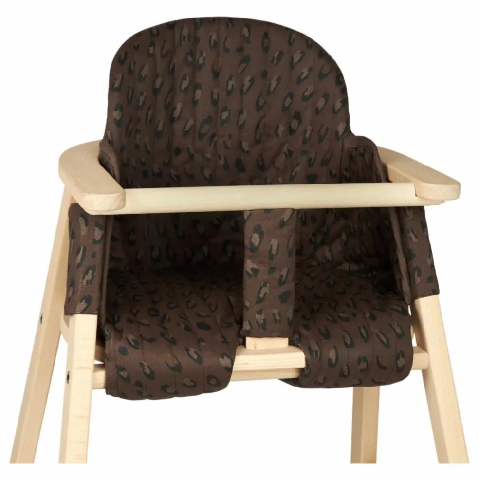 Assise pour chaise haute Growing green | Léopard
