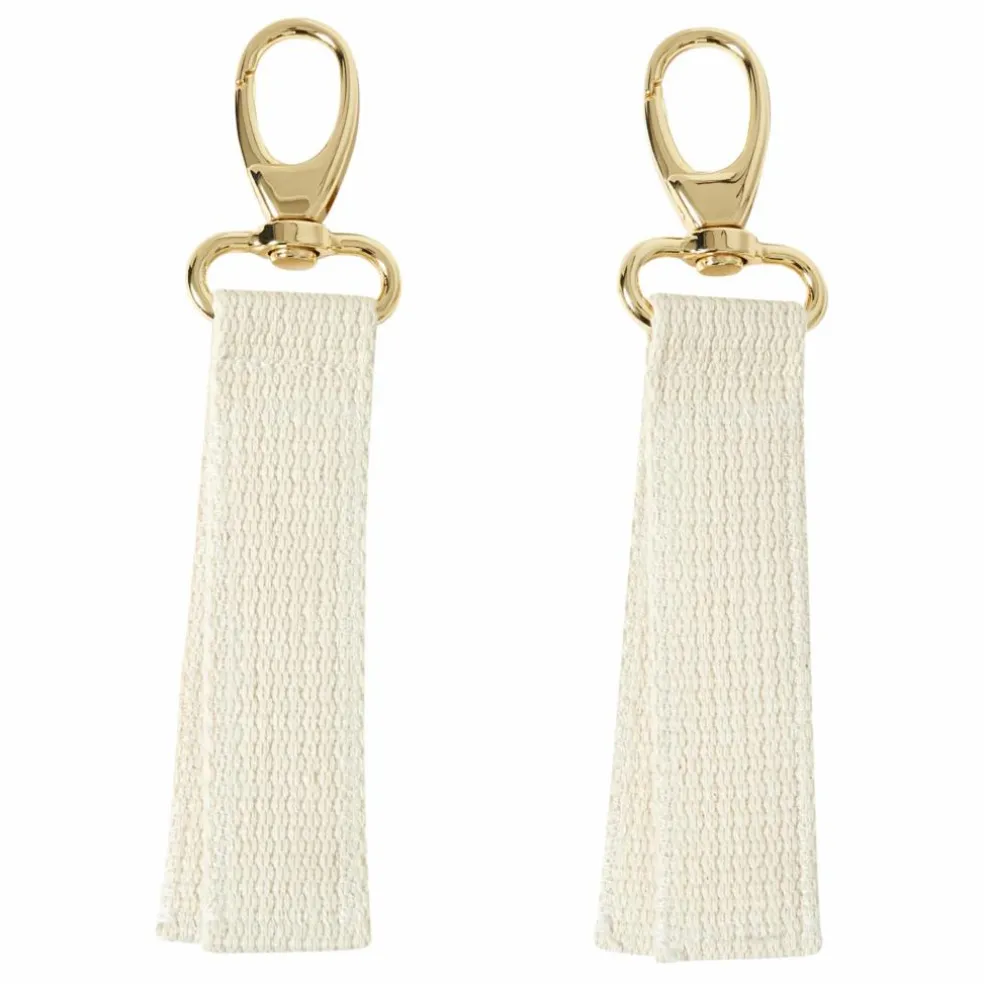 Attaches poussette pour cabas | Ecru