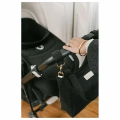Attaches poussette pour cabas | Noir