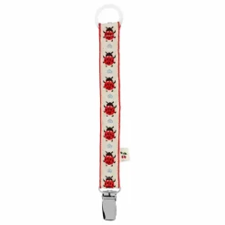 Attache-tétine Ladybug | Rouge