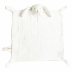 Augustin le lapin - Doudou lange en coton bio
