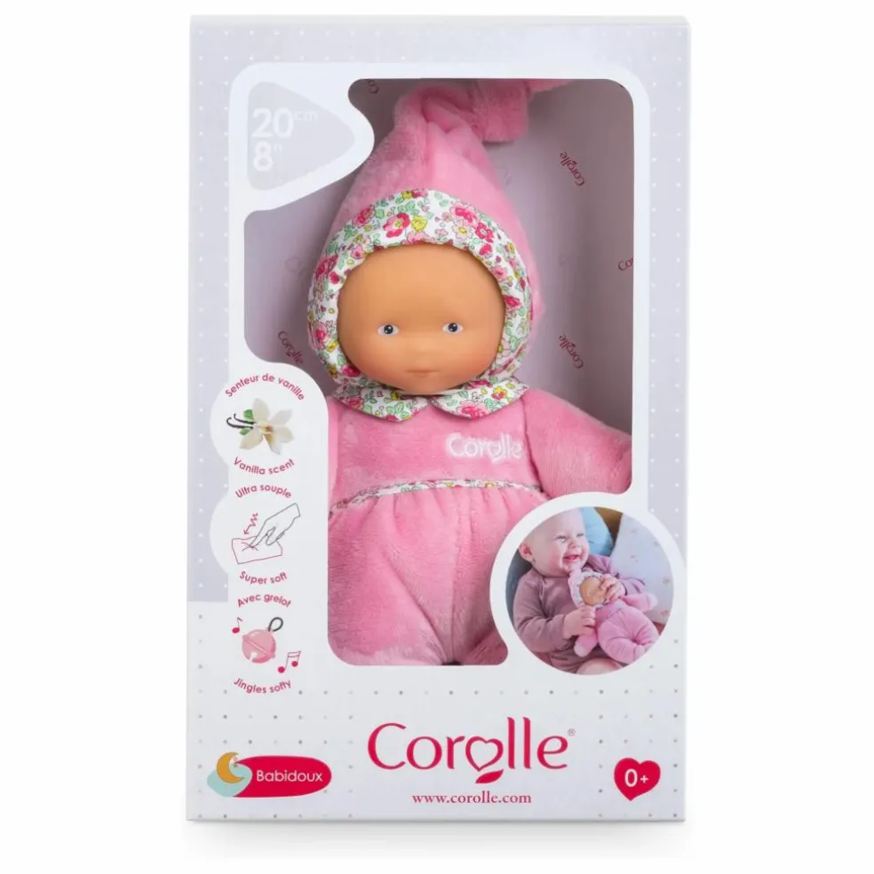 Babidoux - Doudou jardin en fleurs | Rose