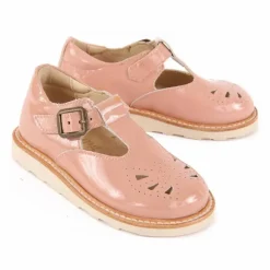 Babies Cuir Rosie | Rose pâle