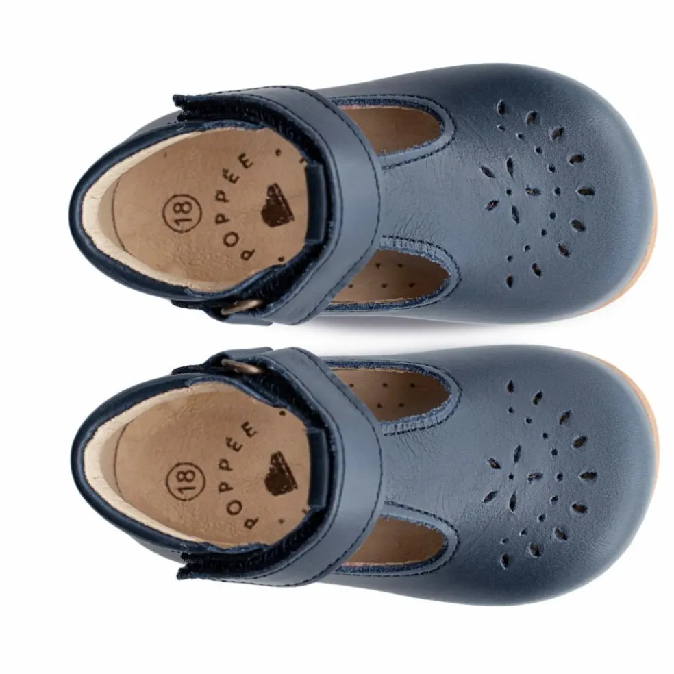 Babies T-Bar Milton Scratchs | Bleu marine