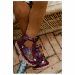 Babies T-Bar Scallop - Collection Uniqua | Prune