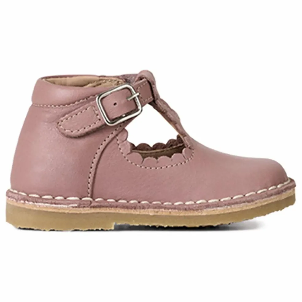 Babies T-Bar Scallop | Rose