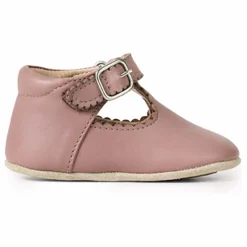 Babies T-Bar Scallop Bébé | Rose