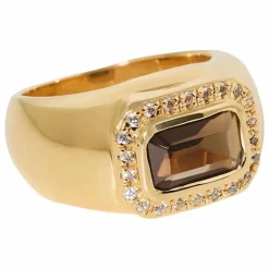 Bague 01 | Quartz Fumé