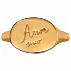 Bague Amor Mio | Doré