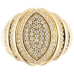 Bague Crown | Doré
