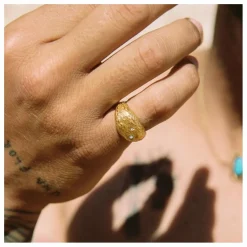 Bague Hydra | Doré