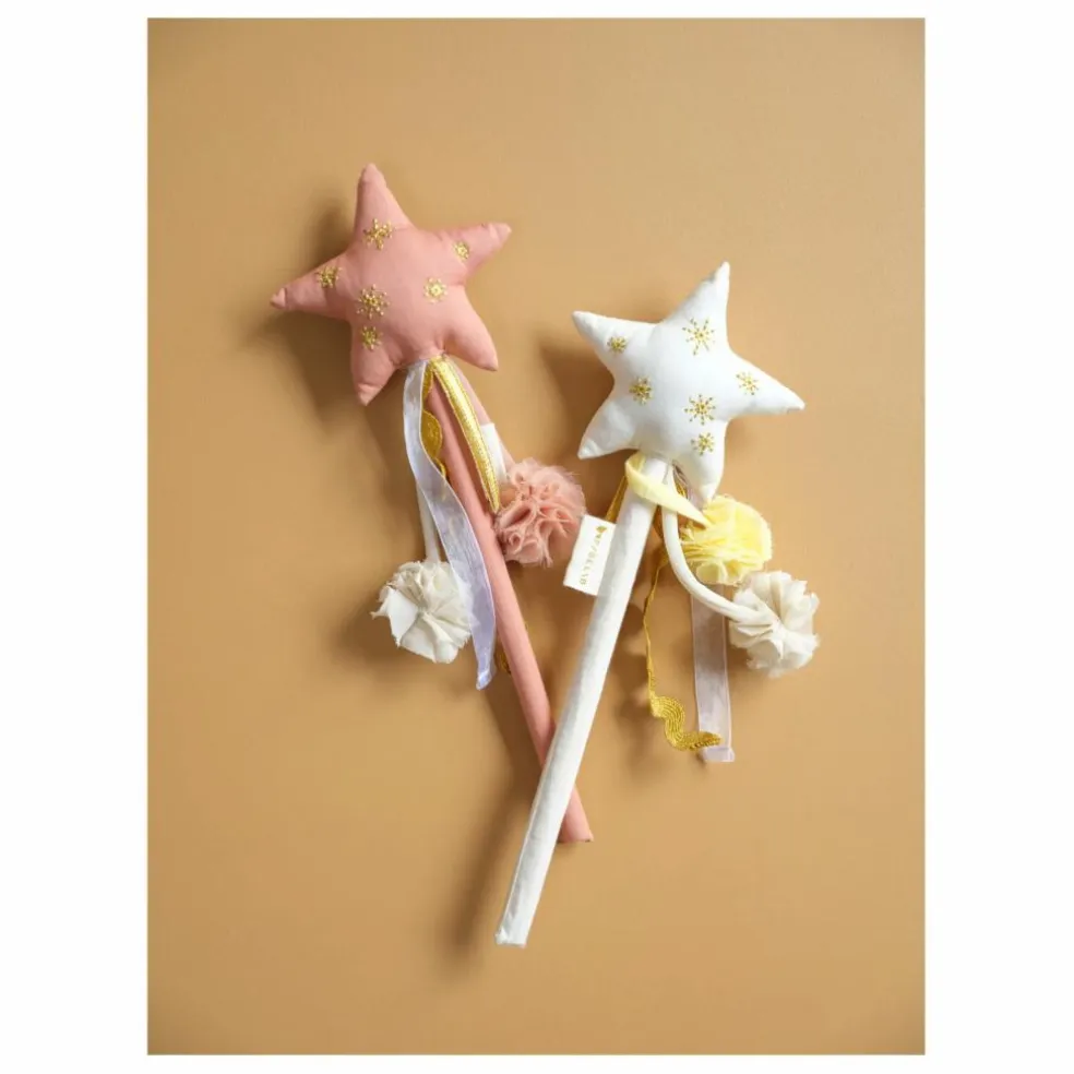 Baguette magique en coton bio | Blanc