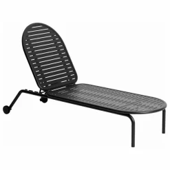 Bain de soleil à roues Week-end | Noir