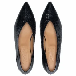 Ballerines Audrey Cuir | Noir