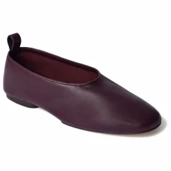 Ballerines Bala Cuir | Lie de vin
