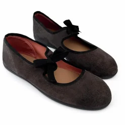 Ballerines Bilbao Daim - Collection Femme | Gris