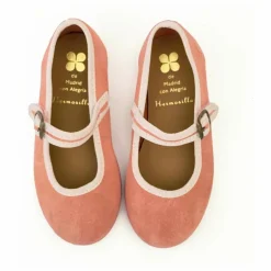 Ballerines Chaillot Daim | Rose