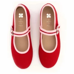 Ballerines Coquelicot | Rouge