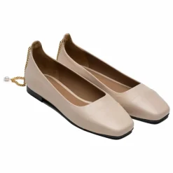 Ballerines Cuir | Nude