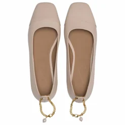 Ballerines Cuir | Nude