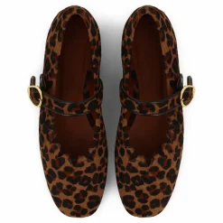 Ballerines Ginger Léopard | Marron