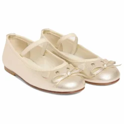 Ballerines Joie Cuir | Doré