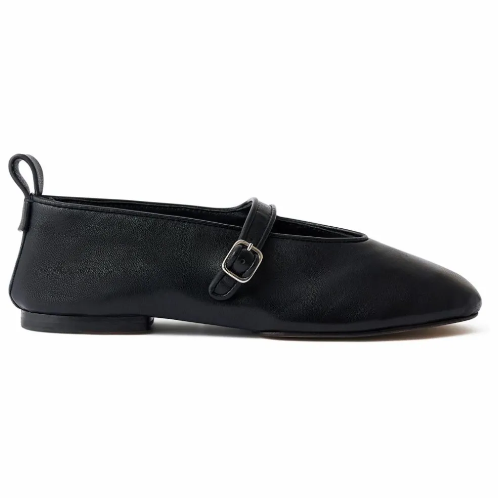 Ballerines Madeline Cuir | Noir