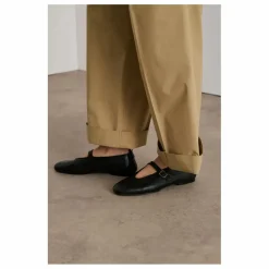 Ballerines Madeline Cuir | Noir