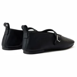 Ballerines Madeline Cuir | Noir