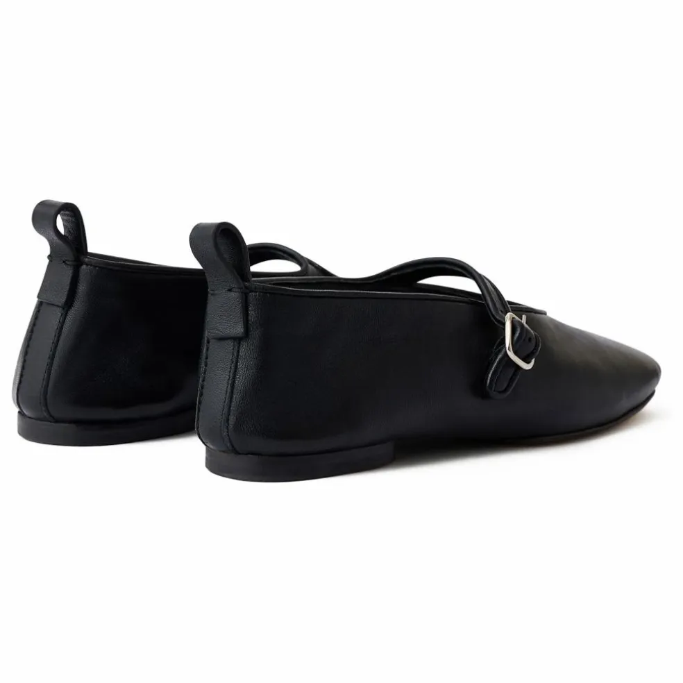 Ballerines Madeline Cuir | Noir