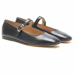 Ballerines Mary Jane Cuir | Noir