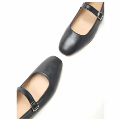 Ballerines Mary Jane Cuir | Noir
