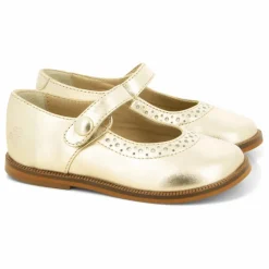 Ballerines Perfos | Doré