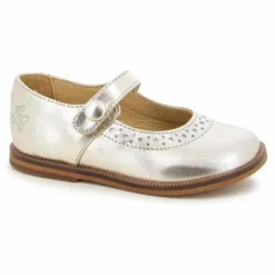 Ballerines Perfos Scratchs | Doré