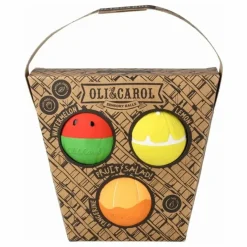 Balles sensorielles Salade de fruits - Lot de 3