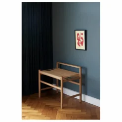 Banc en chêne et corde en bois FSC | Chêne