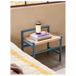 Banc en chêne Heritage | Bleu pétrole