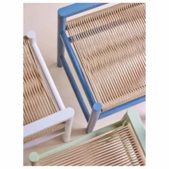 Banc en chêne Heritage | Bleu pétrole